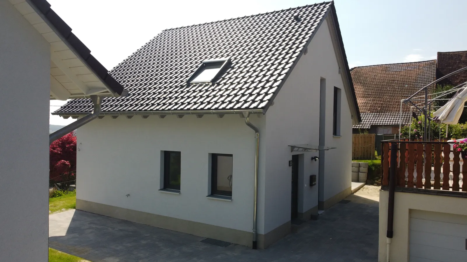 Neubau von 2 Einfamilienhäusern – Ansicht 2