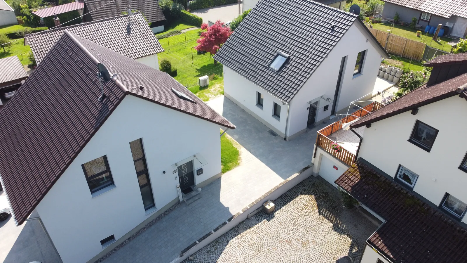 Neubau von 2 Einfamilienhäusern – Ansicht 3