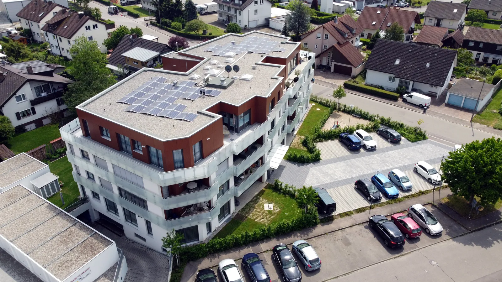 Neubau Mehrfamilienhaus, 23 Wohneinheiten – Ansicht 2