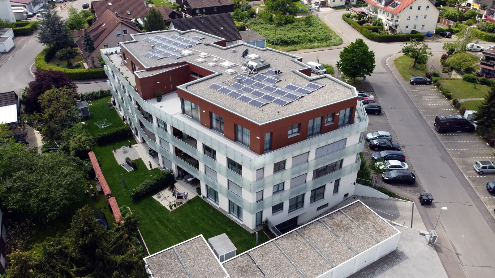 Neubau Mehrfamilienhaus, 23 Wohneinheiten – Ansicht 3