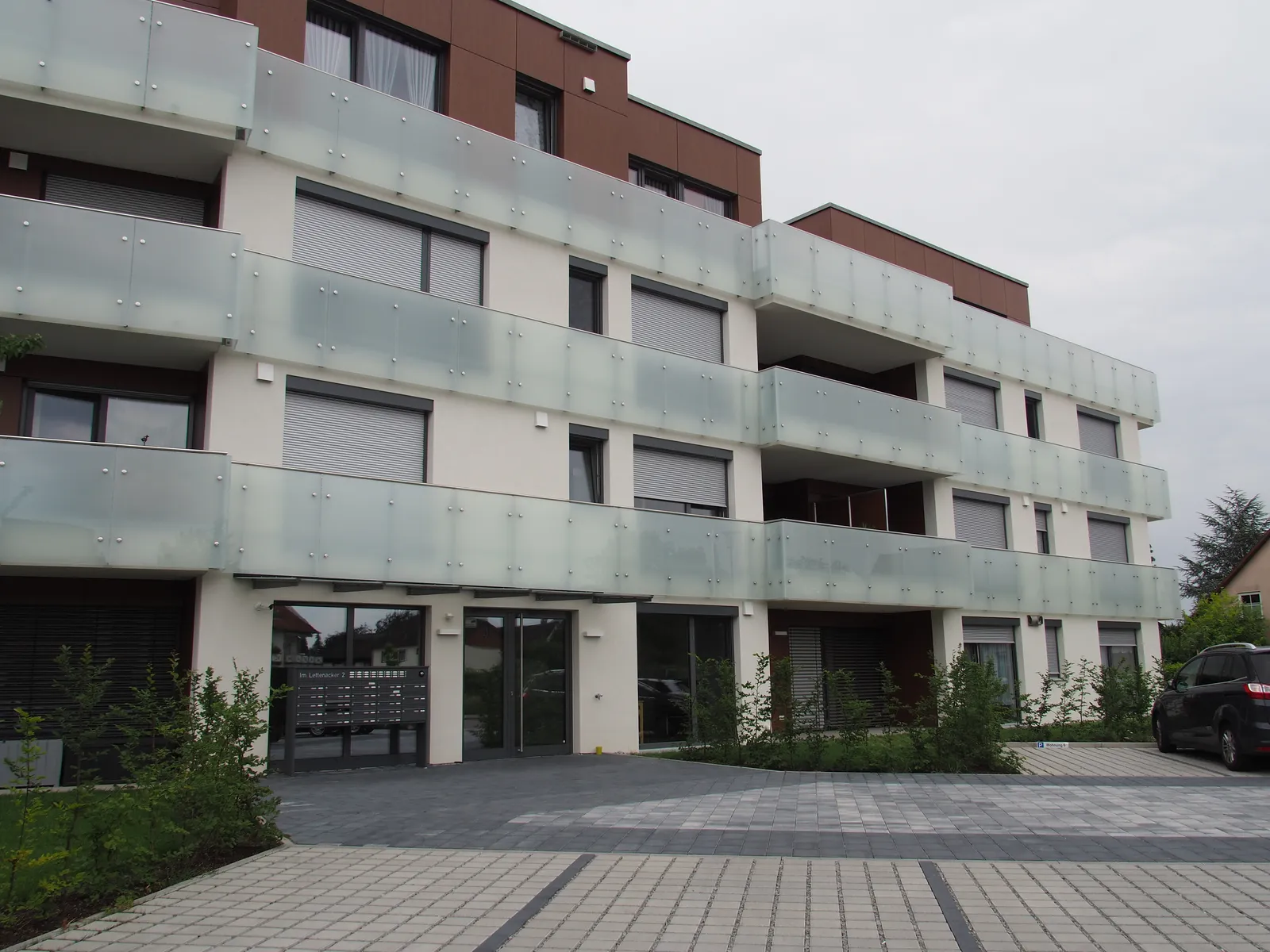 Neubau Mehrfamilienhaus, 23 Wohneinheiten – Ansicht 4