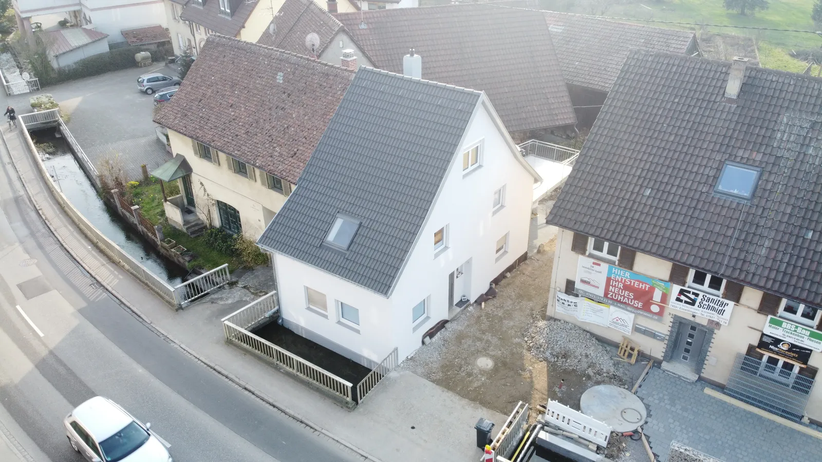 Kernsanierung Bestandsgebäude – Ansicht 1