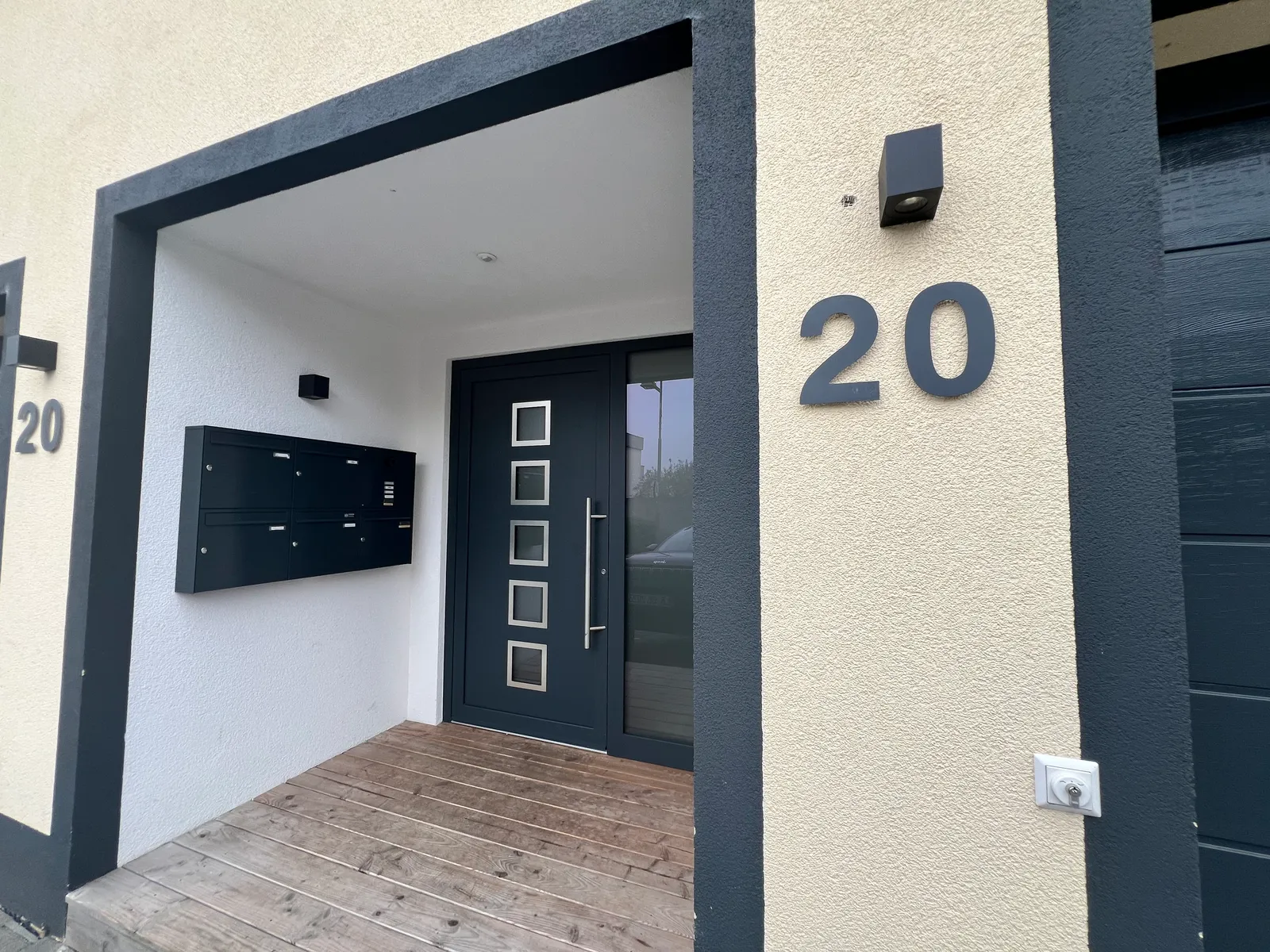 Neubau Mehrfamilienhaus, 5 Wohneinheiten – Ansicht 4