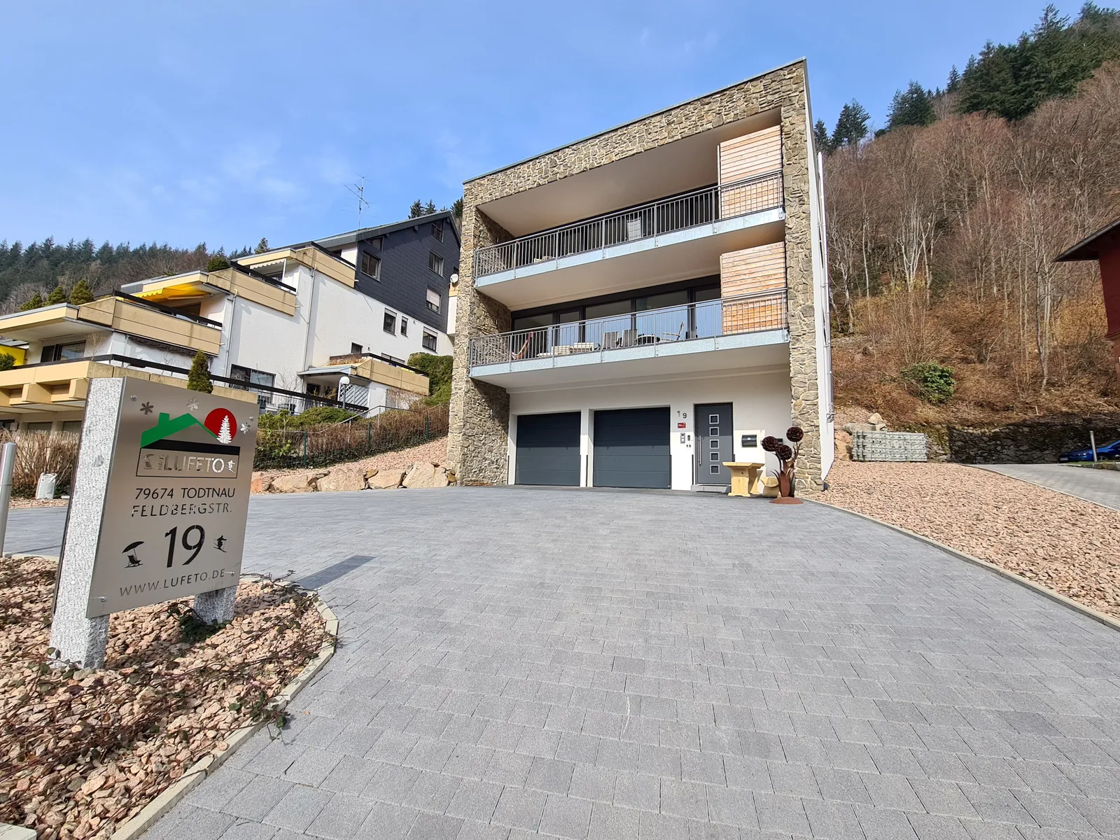 Neubau Ferienhaus, 2 Wohneinheiten – Ansicht 2