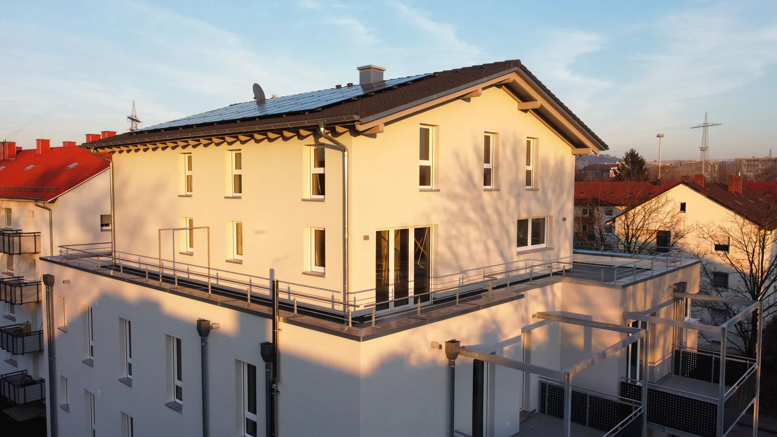 Neubau Mehrfamilienhaus, 14 Wohneinheiten – Ansicht 4
